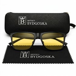 Okulary męskie do komputera blokujące światło niebieskie filtr UV400