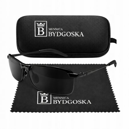 Okulary fotochromowe polaryzacyjne przeciwsłoneczne męskie dla kierowców