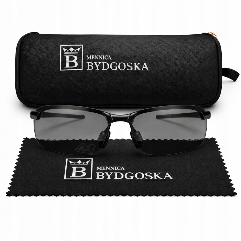 Okulary fotochromowe polaryzacyjne przeciwsłoneczne męskie dla kierowców