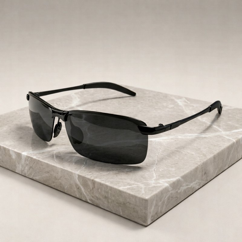 Okulary fotochromowe polaryzacyjne przeciwsłoneczne męskie dla kierowców