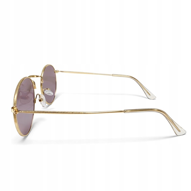 Okulary przeciwsłoneczne damskie polaryzacyjne pilotki różowe UV400 markowe