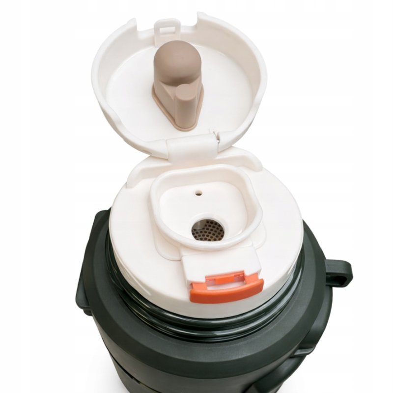 Duży termos wojskowy militarny turystyczny próżniowy stal szlachetna 1700ml