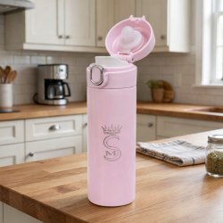 Kubek termiczny termos do kawy herbaty ustnik 400ml wyświetlacz LCD