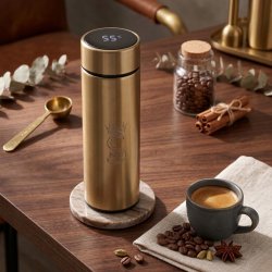 Kubek termiczny termos do kawy herbaty 500 ml wyświetlacz LCD szczelny