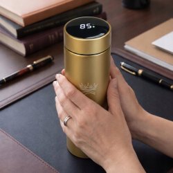 Kubek termiczny termos do kawy herbaty 500 ml wyświetlacz LCD szczelny