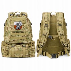 Plecak militarny taktyczny wojskowy turystyczny moro 50L survival Husarz