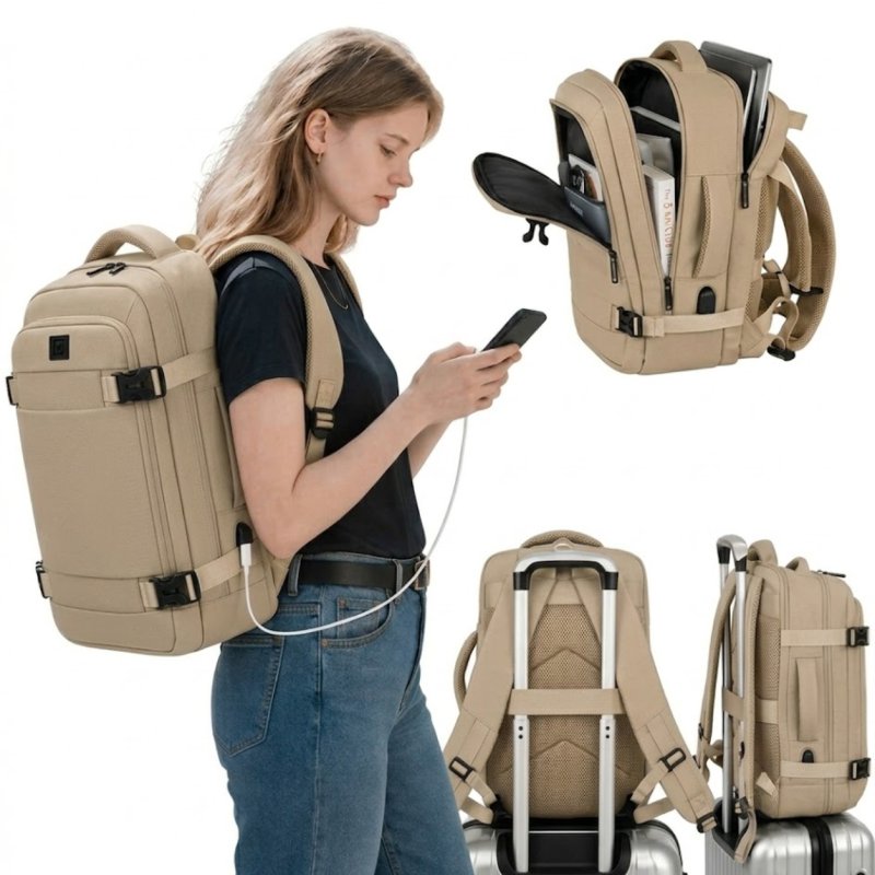 Plecak do samolotu bagaż podręczny 40x25x20 Ryanair Wizz Air kabinowy 20L