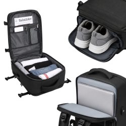 Plecak do samolotu bagaż podręczny 40x25x20 WizzAir Ryanair kabinowy 20 USB