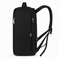 Czarny plecak bagaż podręczny 40x26x20 Wizz Air Ryanair kabinowy 20L