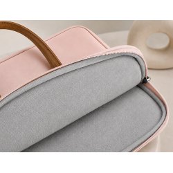 Różowa torba na laptopa etui teczka 15,6-16,1" wodoodporna