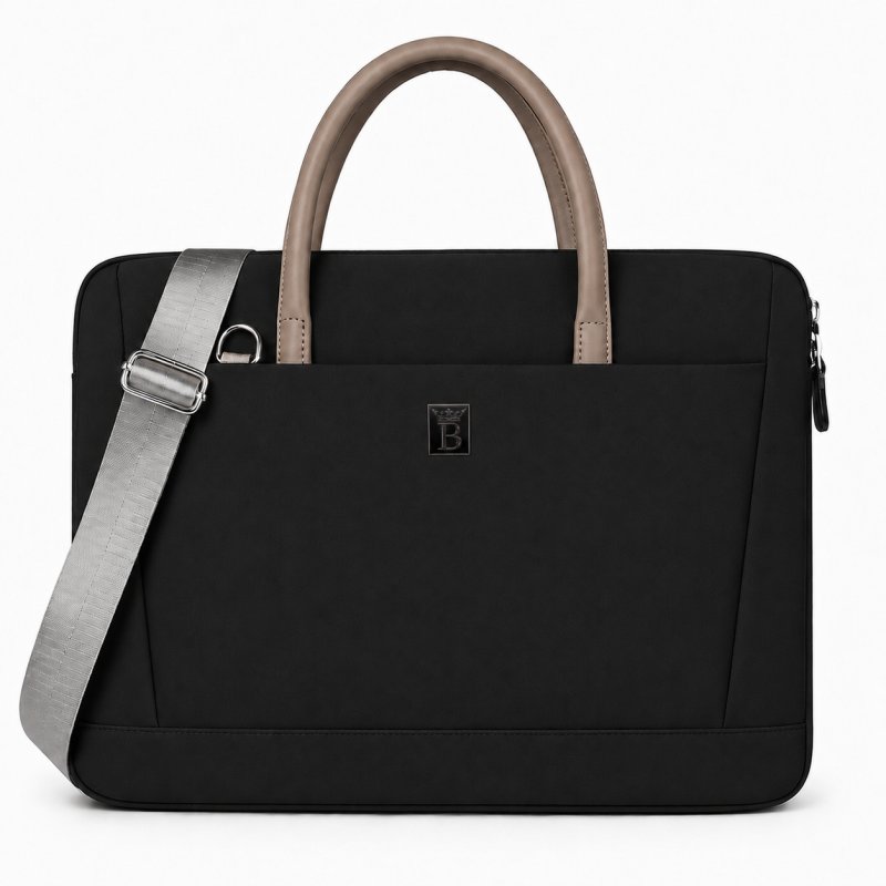 Czarna etui torba teczka na laptopa 15,6-16,1" wodoodporna