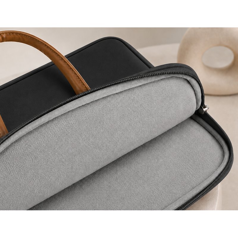 Czarna etui torba teczka na laptopa 15,6-16,1" wodoodporna