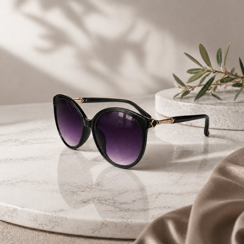 Okulary damskie UV 400 przeciwsłoneczne eleganckie oryginalne