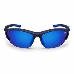 Okulary przeciwsłoneczne sportowe męskie polaryzacyjne UV400 niebieskie