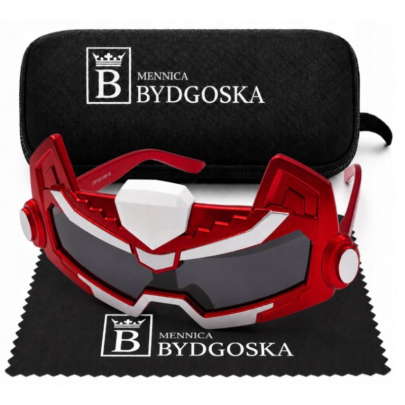Okulary przeciwsłoneczne dla chłopca auto robot UV400 polaryzacja 2-9 lat