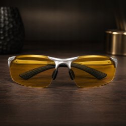 Okulary przeciwsłoneczne sportowe męskie polaryzacyjne UV400 aluminiowe