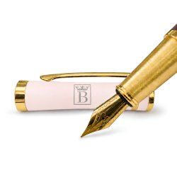 Pióro wieczne eleganckie różowe pióro wyjątkowy prezent orginalny z etui