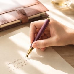 Pióro wieczne eleganckie różowe pióro wyjątkowy prezent orginalny z etui