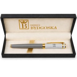 Pióro wieczne eleganckie złocone pióro oryginalny prezent premium etui
