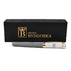 Pióro wieczne eleganckie złocone pióro oryginalny prezent premium etui