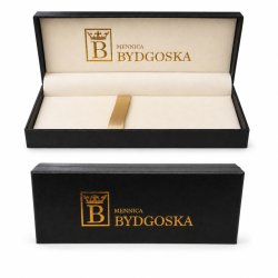 Długopis żelowy bordowy elegancki na prezent ozdobnye etui czarny wkład