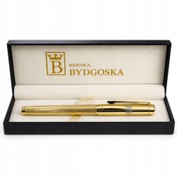 Pióro wieczne eleganckie złote pióro na prezent luksusowy z etuo premium grawer
