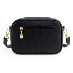 Torebka nerka damska przez ramię listonoszka czarna crossbody pojemna