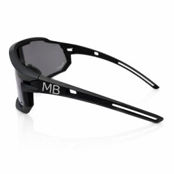 Okulary sportowe damskie męskie unisex polaryzacyjne przeciwsłoneczne czarne ergonomiczne