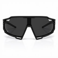Okulary sportowe damskie męskie unisex polaryzacyjne przeciwsłoneczne czarne ergonomiczne