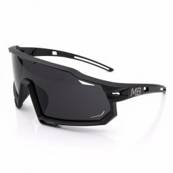 Okulary sportowe damskie męskie unisex polaryzacyjne przeciwsłoneczne czarne ergonomiczne