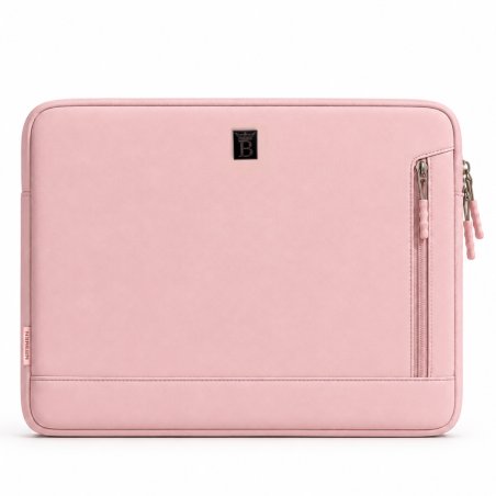 Różowe etui na laptopa torba teczka pokrowiec do pracy 14,4-15,6 cali