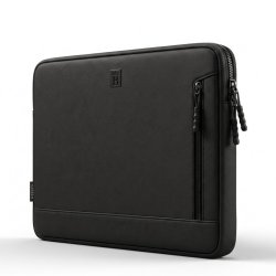 Czarne etui na laptopa teczka torba pokrowiec do pracy 14,4-15,6 cali
