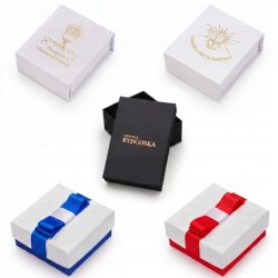 Pozłacany łańcuszek męski nieśmiertelnik stal 316L chirurgiczna 50c0