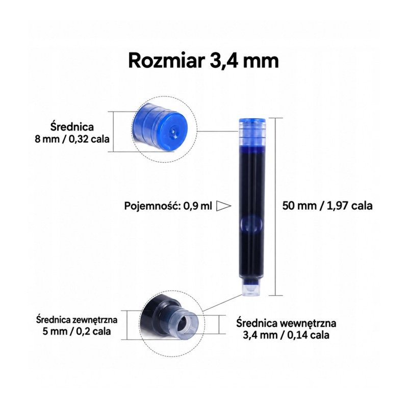 Pióro wieczne eleganckie czarne pióro na prezent luksusowy z etui premium grawer