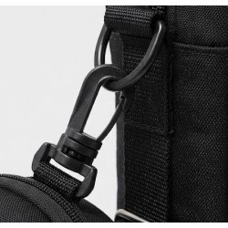Eleganckie etui twarde na gogle narciasrkie snowbordowe czarne