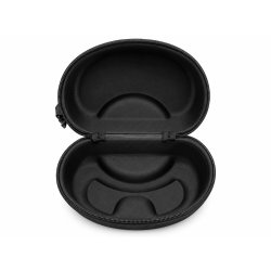 Eleganckie etui twarde na gogle narciasrkie snowbordowe czarne