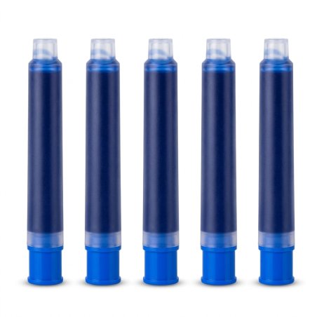 Naboje niebieskie do pióra wiecznego 3,4 mm - 5 szt